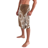 Cook Islands Gospel Day Lavalava Brown Tribal Curves