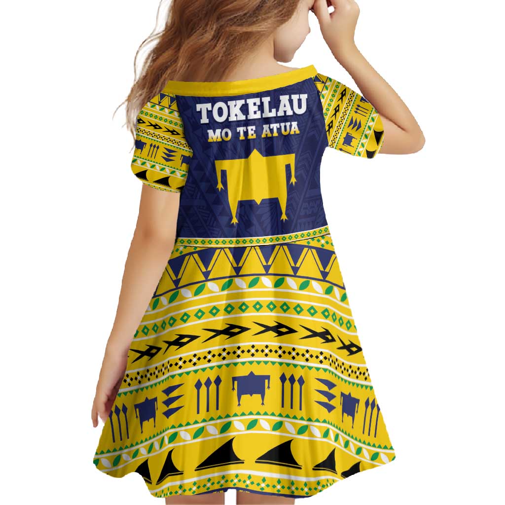 Tokelau Christmas Family Matching Tank Maxi Dress and Hawaiian Shirt Tokelauan Turtle Santa Sleigh