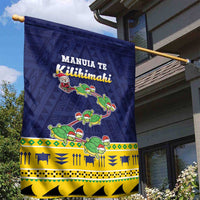 Tokelau Christmas Garden Flag Tokelauan Turtle Santa Sleigh LT05 - Polynesian Pride