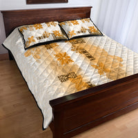 Hawaiian Quilt Quilt Bed Set Vintage Pattern Brown LT05 - Polynesian Pride