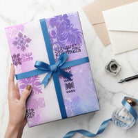 Hawaiian Quilt Wrapping Paper Vintage Pattern Galaxy - Polynesian Pride