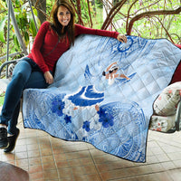 Cook Islands Women's Day Quilt With Polynesian Pattern LT05 - Polynesian Pride