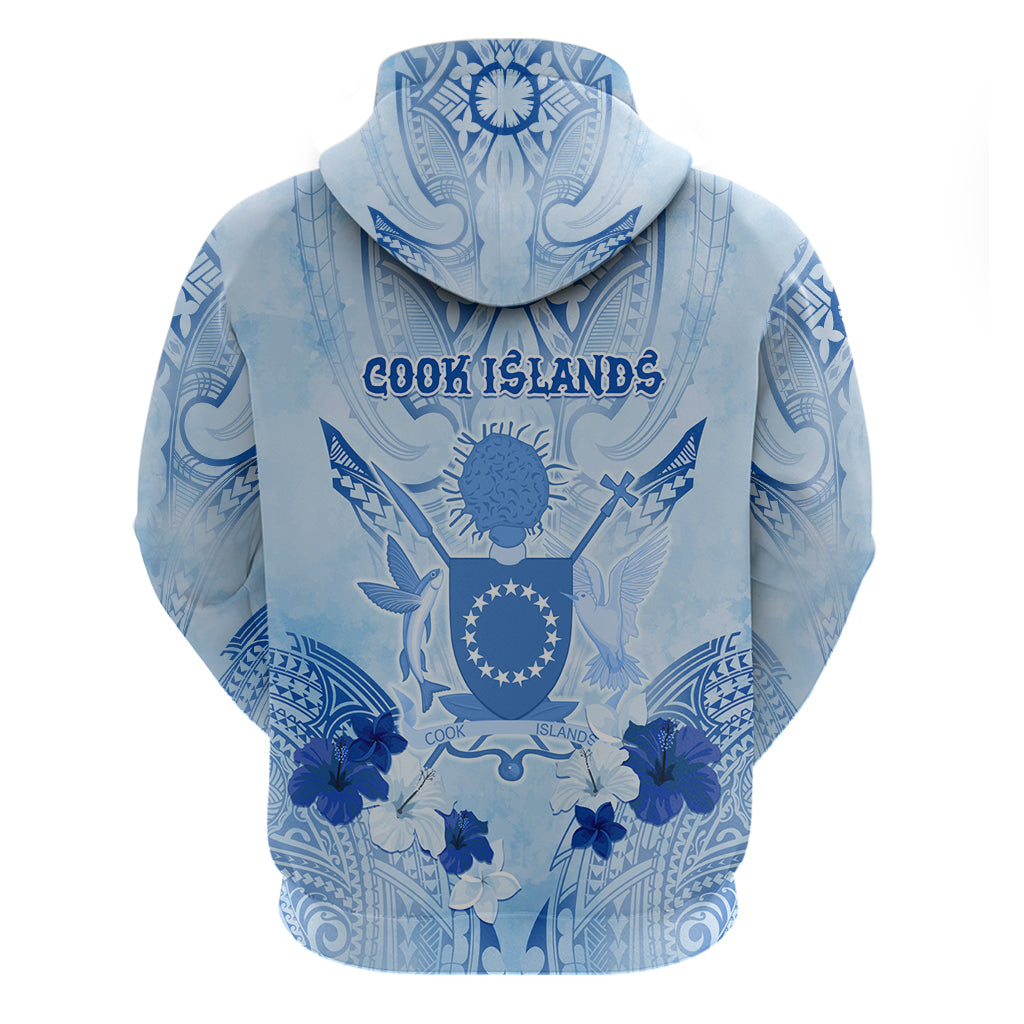 Cook Islands Women's Day Zip Hoodie With Polynesian Pattern LT05 - Polynesian Pride