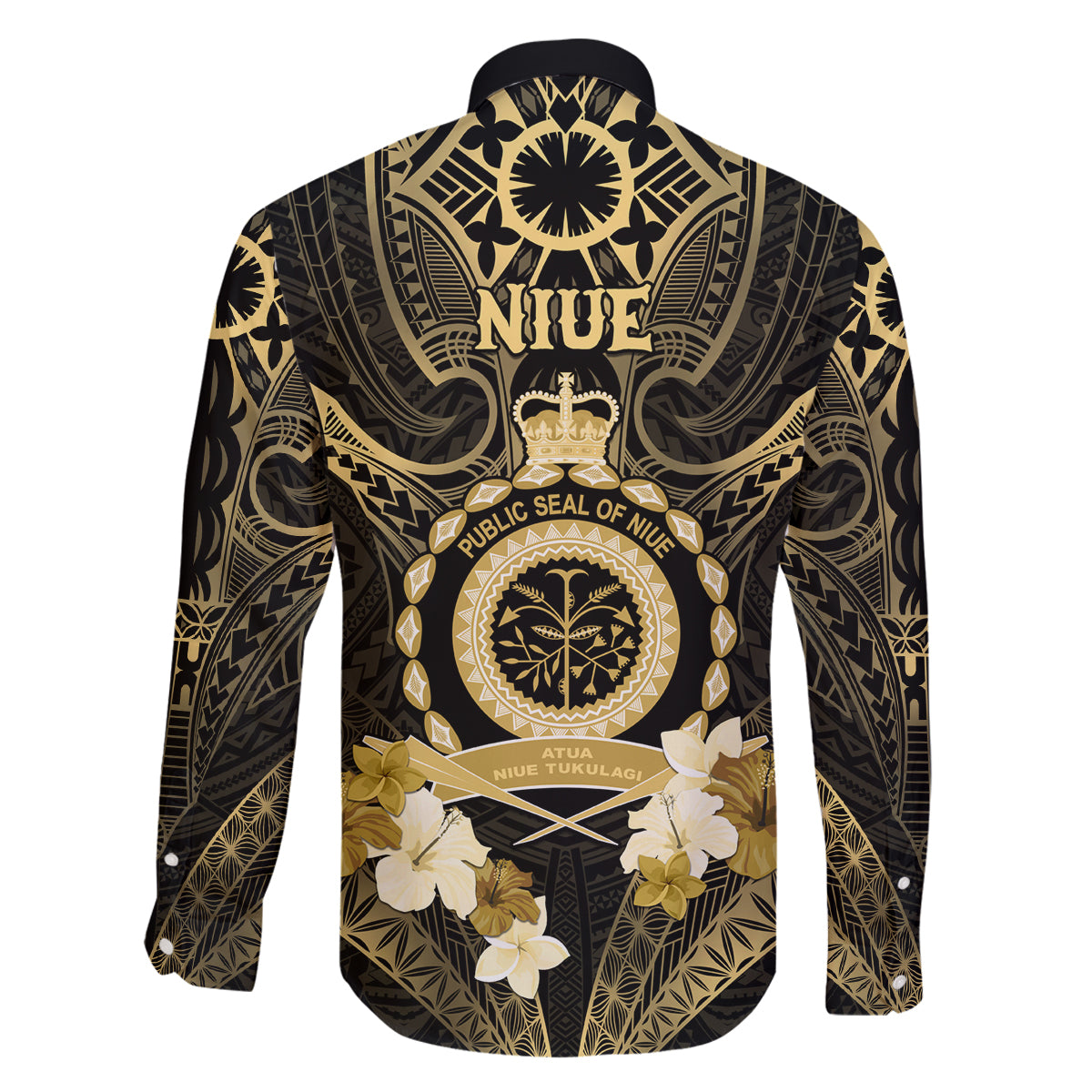 Niue Women's Day Family Matching Mermaid Dress and Hawaiian Shirt With Polynesian Pattern LT05 - Polynesian Pride