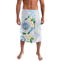 Guam Chamorro Lavalava Guasali Flowers Curves Style