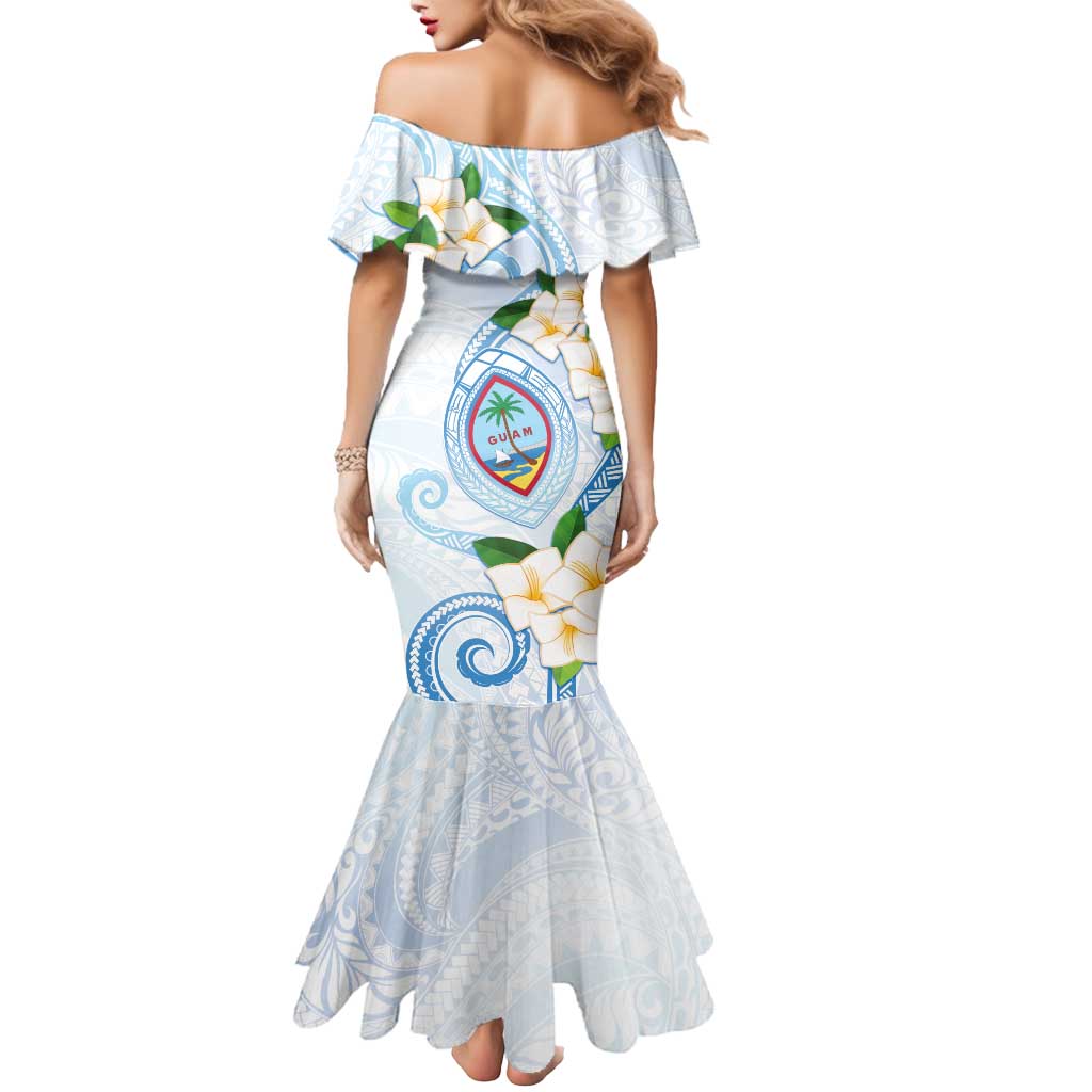 Guam Chamorro Mermaid Dress Guasali Flowers Curves Style