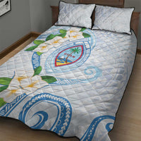 Guam Chamorro Quilt Bed Set Guasali Flowers Curves Style