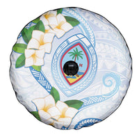 Guam Chamorro Spare Tire Cover Guasali Flowers Curves Style