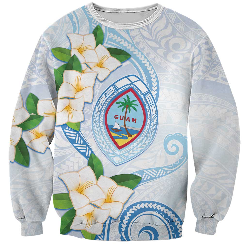 Guam Chamorro Sweatshirt Guasali Flowers Curves Style
