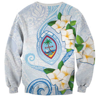Guam Chamorro Sweatshirt Guasali Flowers Curves Style
