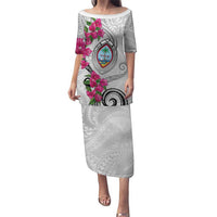 Guam Chamorro Puletasi Curves Polynesian Tattoo Mix Bougainvillea