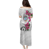 Guam Chamorro Puletasi Curves Polynesian Tattoo Mix Bougainvillea