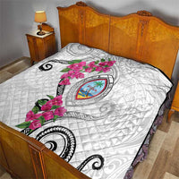 Guam Chamorro Quilt Curves Polynesian Tattoo Mix Bougainvillea