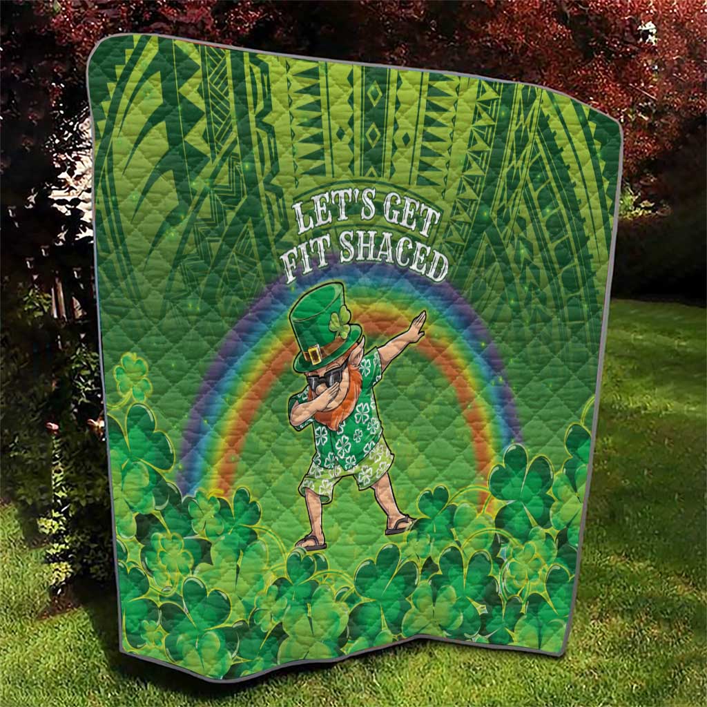 Hawaii Saint Patrick's Day Quilt Let's Get Fit Shaced