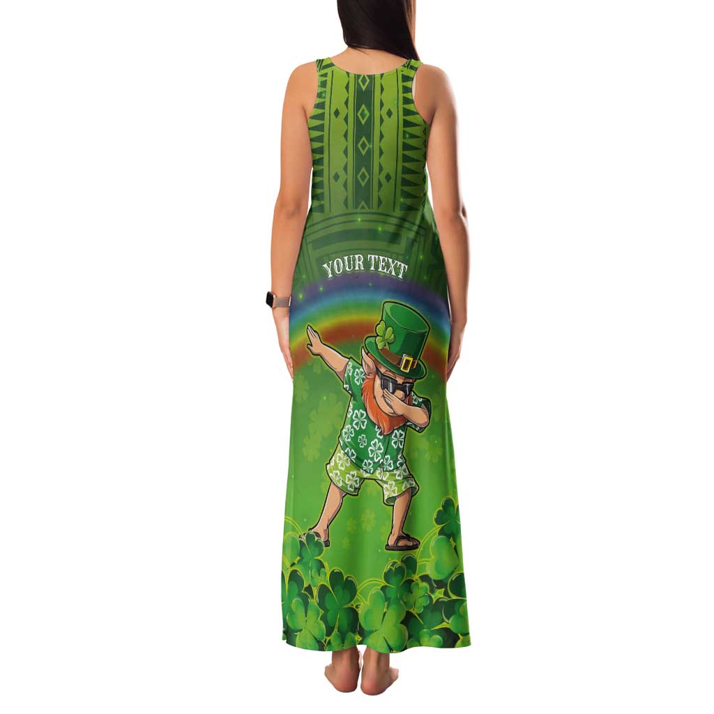 Personalised Hawaii Saint Patrick's Day Tank Maxi Dress Let's Get Fit Shaced
