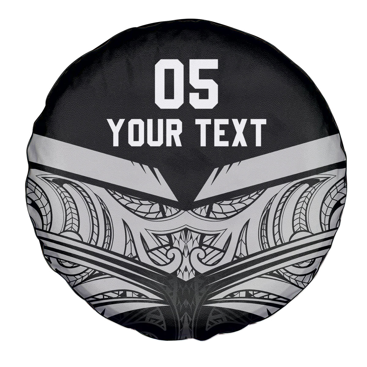 Custom New Zealand Cricket Spare Tire Cover Go Champions World Cup 2024 With Maori Pattern