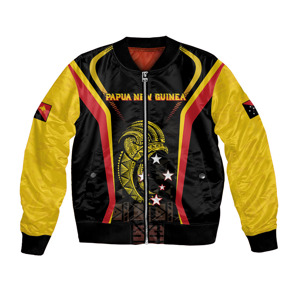 Custom Papua New Guinea Cricket Bomber Jacket 2024 World Cup
