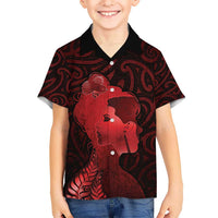 Aotearoa Mana Wahine Kid Hawaiian Shirt The Spiritual Power Of Women