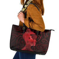 Aotearoa Mana Wahine Leather Tote Bag The Spiritual Power Of Women
