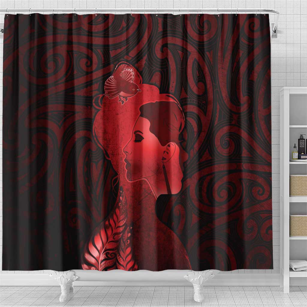 Aotearoa Mana Wahine Shower Curtain The Spiritual Power Of Women