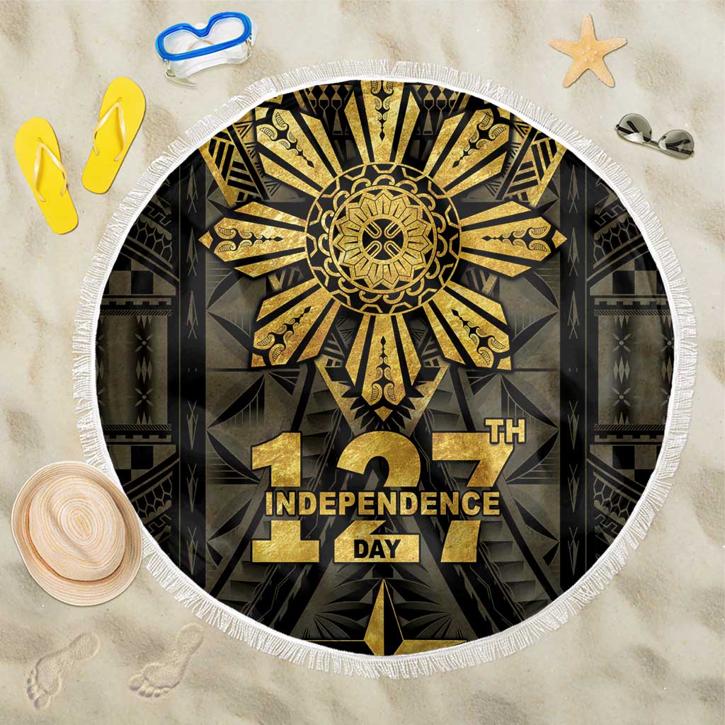 Philippines Independence Day Beach Blanket Filipinos Sun Star Tribal