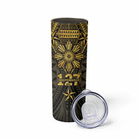 Personalised Philippines Independence Day Skinny Tumbler Filipinos Sun Star Tribal