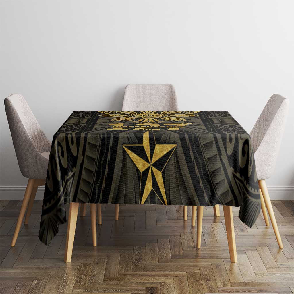 Philippines Independence Day Tablecloth Filipinos Sun Star Tribal LT05 - Polynesian Pride