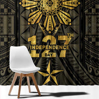 Philippines Independence Day Window Curtain Filipinos Sun Star Tribal LT05 - Polynesian Pride