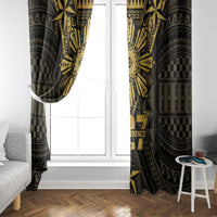 Philippines Independence Day Window Curtain Filipinos Sun Star Tribal LT05 - Polynesian Pride