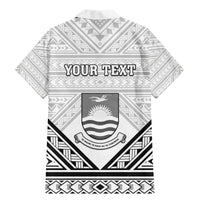 Personalised Kiribati Gospel Day Family Matching Mermaid Dress and Hawaiian Shirt Coat Of Arms Polynesian Pattern