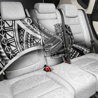 Solomon Islands Nguzunguzu Back Car Seat Cover Polynesian Tribal Pattern