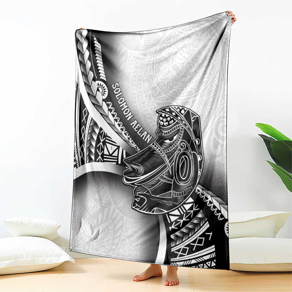 Solomon Islands Nguzunguzu Blanket Polynesian Tribal Pattern