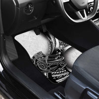 Solomon Islands Nguzunguzu Car Mats Polynesian Tribal Pattern