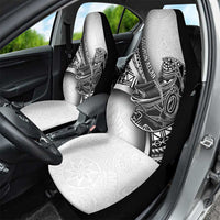 Solomon Islands Nguzunguzu Car Seat Cover Polynesian Tribal Pattern