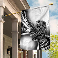 Solomon Islands Nguzunguzu Garden Flag Polynesian Tribal Pattern