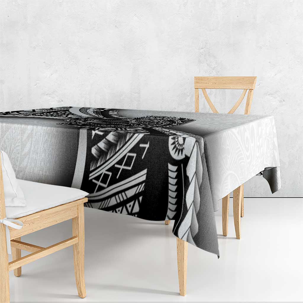 Solomon Islands Nguzunguzu Tablecloth Polynesian Tribal Pattern