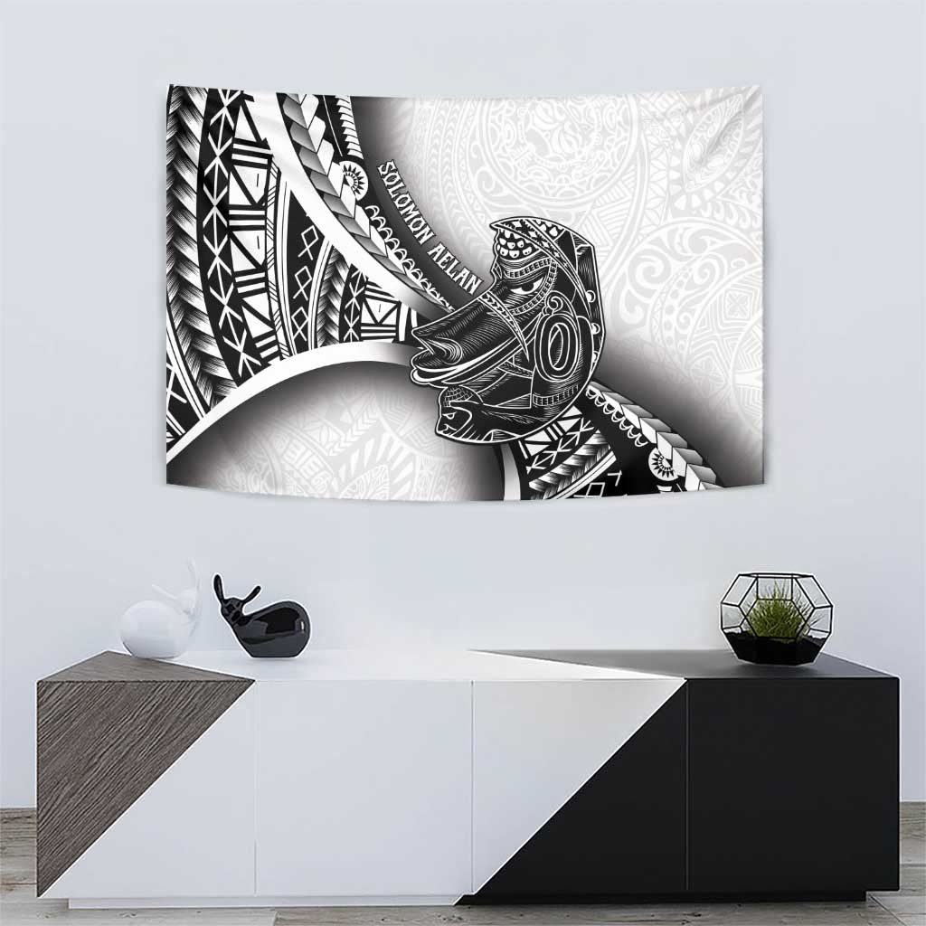 Solomon Islands Nguzunguzu Tapestry Polynesian Tribal Pattern