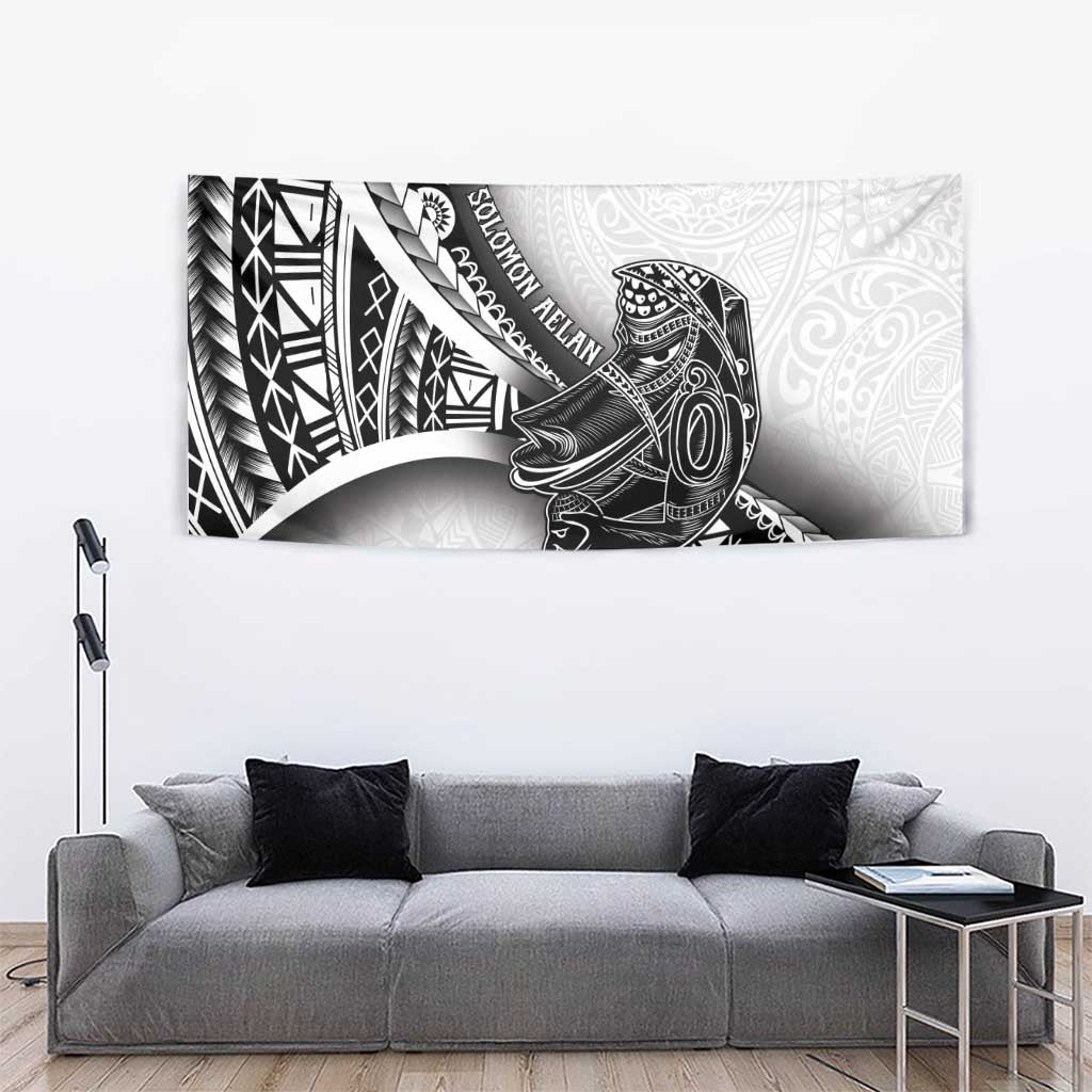 Solomon Islands Nguzunguzu Tapestry Polynesian Tribal Pattern