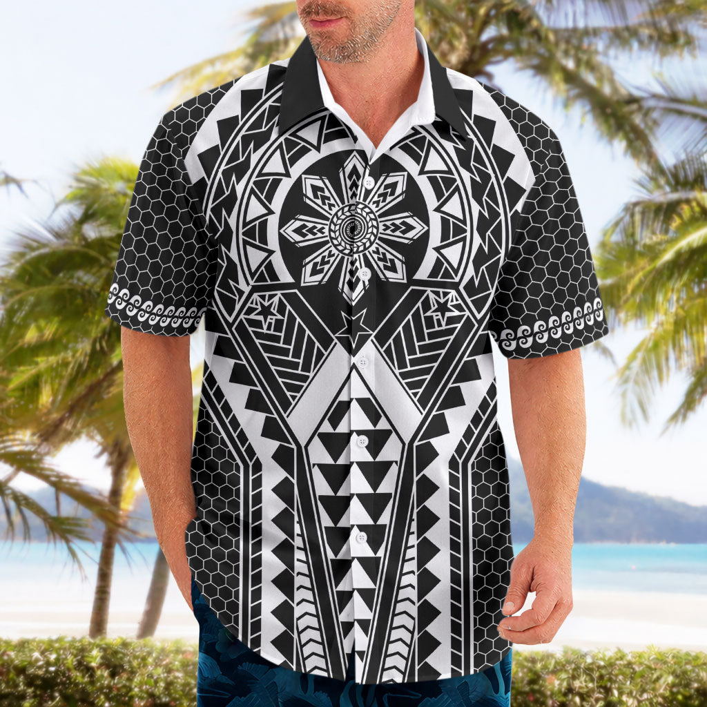 Philippines Batok Tribal Inspired Tattoo Black Hawaiian Shirt LT05 - Polynesian Pride