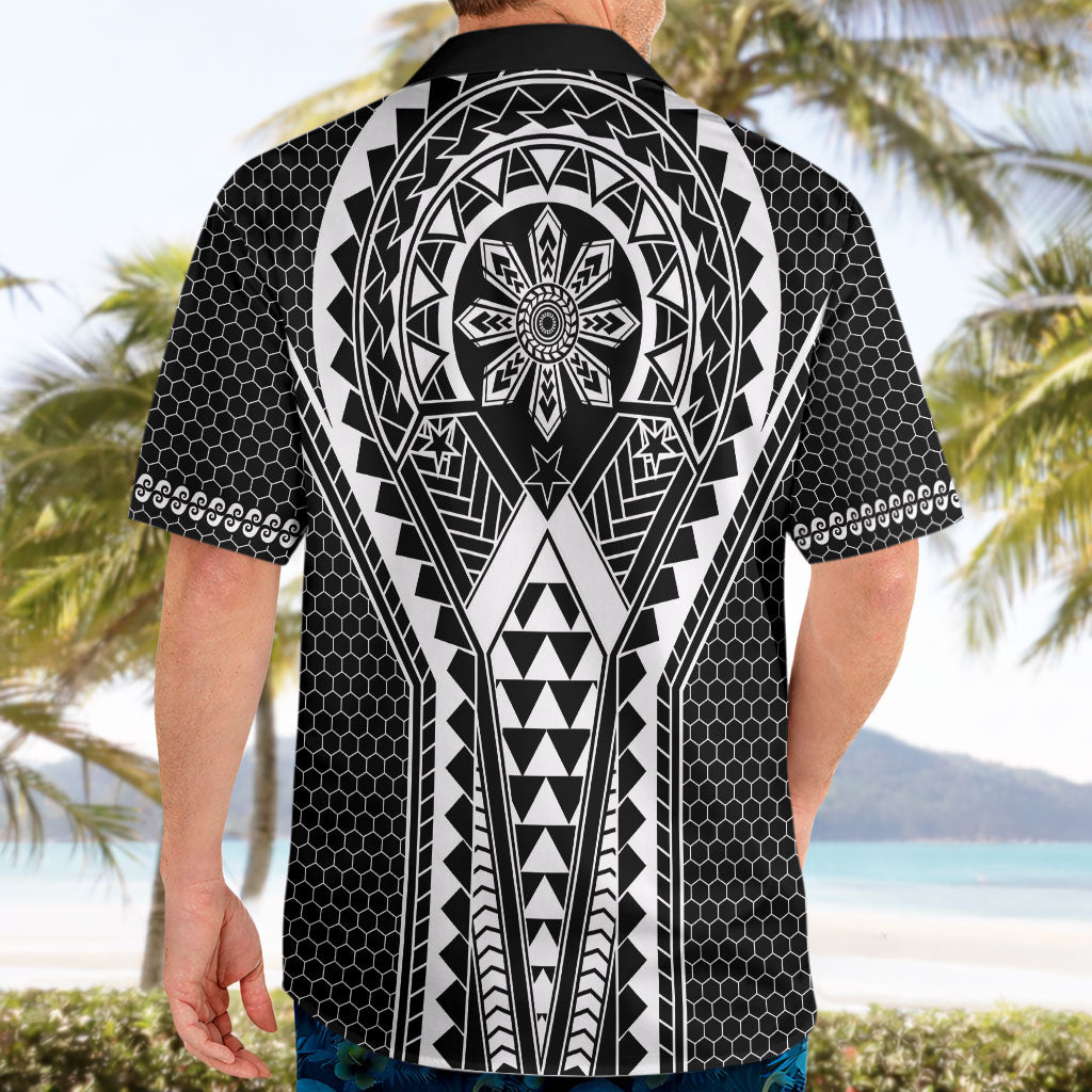 Philippines Batok Tribal Inspired Tattoo Black Hawaiian Shirt LT05 - Polynesian Pride