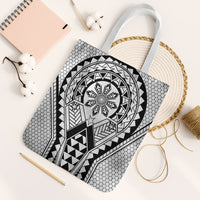 Philippines Batok Tribal Inspired Tattoo White Tote Bag LT05 White Strap One Size White - Polynesian Pride
