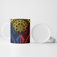 Philippines Batok Tribal Inspired Tattoo Ceramic Mug LT05 - Polynesian Pride
