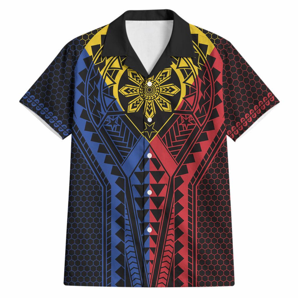 Philippines Batok Tribal Inspired Tattoo Hawaiian Shirt LT05 Multicolor - Polynesian Pride