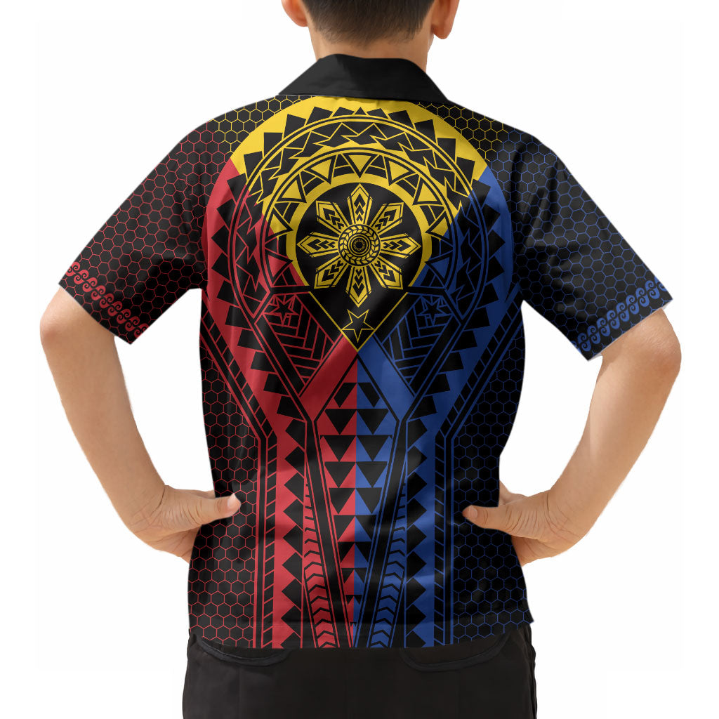 Philippines Batok Tribal Inspired Tattoo Hawaiian Shirt LT05 - Polynesian Pride