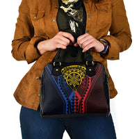 Philippines Batok Tribal Inspired Tattoo Shoulder Handbag LT05 - Polynesian Pride