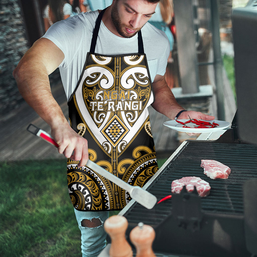 Aotearoa Ngai Te Rangi Apron Maori Tribal Pattern LT05 - Polynesian Pride