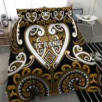 Aotearoa Ngai Te Rangi Bedding Set Maori Tribal Pattern LT05 - Polynesian Pride