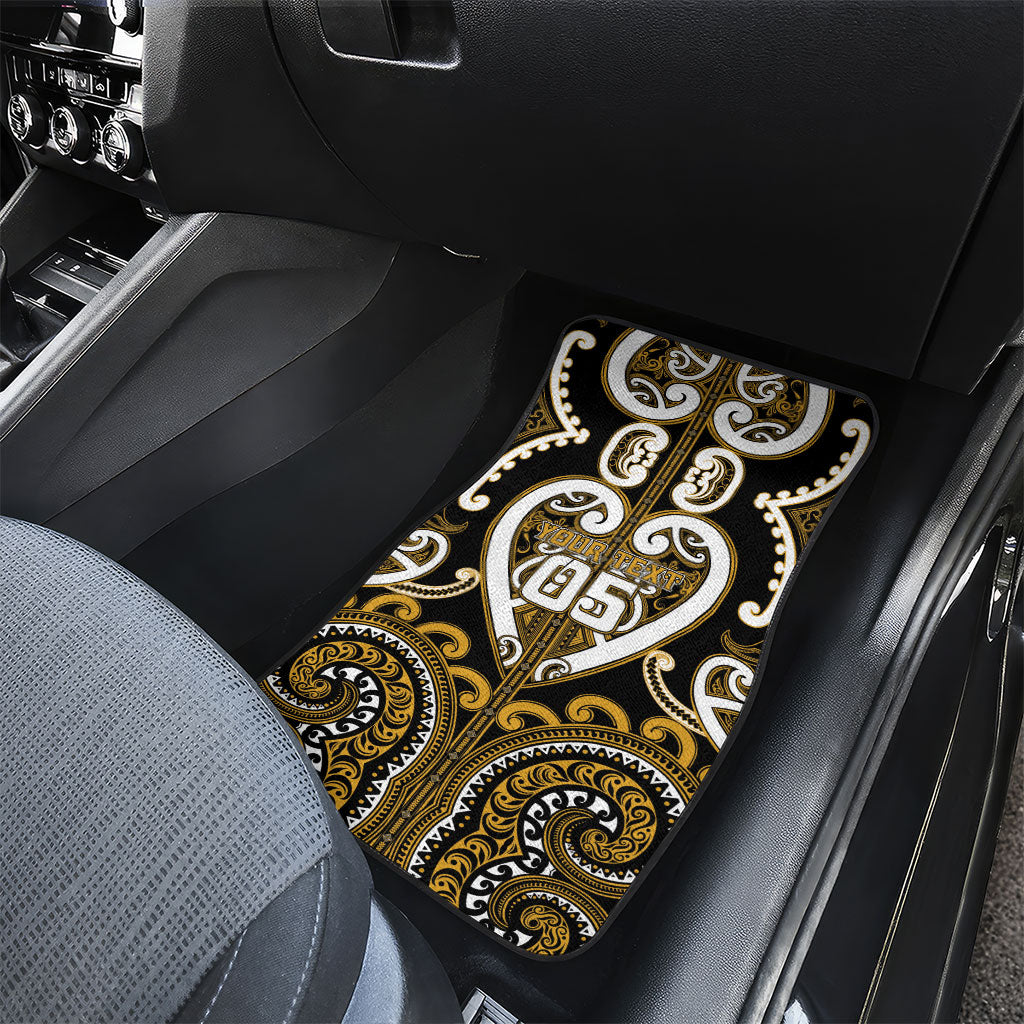 Custom Aotearoa Ngai Te Rangi Car Mats Maori Tribal Pattern LT05 - Polynesian Pride