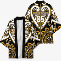 Custom Aotearoa Ngai Te Rangi Kimono Maori Tribal Pattern LT05 - Polynesian Pride