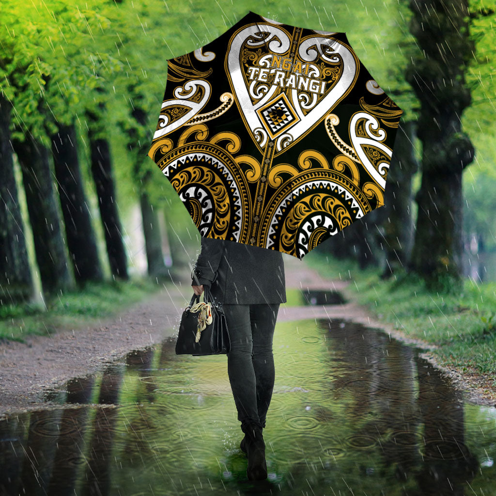 Aotearoa Ngai Te Rangi Umbrella Maori Tribal Pattern LT05 - Polynesian Pride